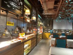 自助取餐区-领鲜活海鲜榴莲自助火锅(东门店)