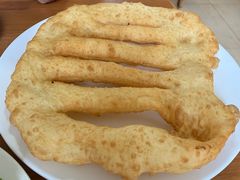 棉籽油炸大油饼-峪鸡餐厅