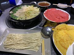 牛肉火锅面-海花锅盖烧烤店(怡馨家园店)