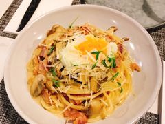 奶油汁培根溏心蛋意面-Future&Kitchen