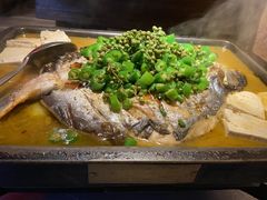 -探鱼·鲜青椒爽麻烤鱼(广州南沙万达广场店)