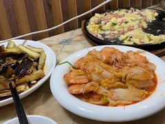 白菜炒虾-华春餐馆(鱼山路店)
