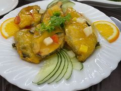 酸甜鳕鱼-莲华素食府