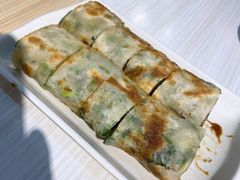 葱饼卷牛肉-台北楚楚园馅饼粥(虹桥南丰城店)