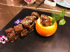 黑椒牛肉粒-海派悦庭·海胆烧麦·新融合菜(凯德广场店)