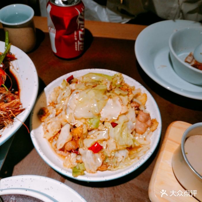 老头儿油爆虾(临平银泰城店)-手撕包菜图片-杭州美食-大众点评网