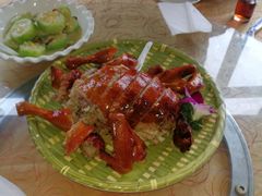 失传菜脆皮糯米鸡-水乡人家私房菜(逢简店)