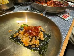 -草家酱蟹炭火烤肉店(珲春南路二店)