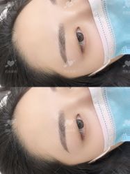-西施无菌半永久纹绣眉眼影唇轻增发纹发际线