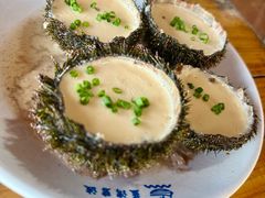 海胆蒸蛋-蓝湾碧波·老字号·疍家非遗海上餐厅