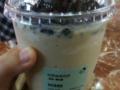 奶茶波波双拼-喜茶(上海正大广场店)