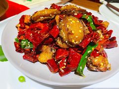 川味鲍鱼辣子鸡-荷风细雨·中国茶宴(碧云店)