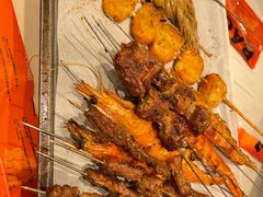 -宝记烧烤·碳锅羊肉·羊蝎子火锅·夜食社(文体路创始店)