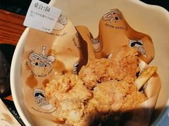 脆炸鸡块配薯条-SPACELAB失重餐厅(世纪汇店)