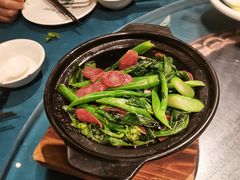 腊味炒芥兰-清晖小苑•顺德地方菜(壹海城店)