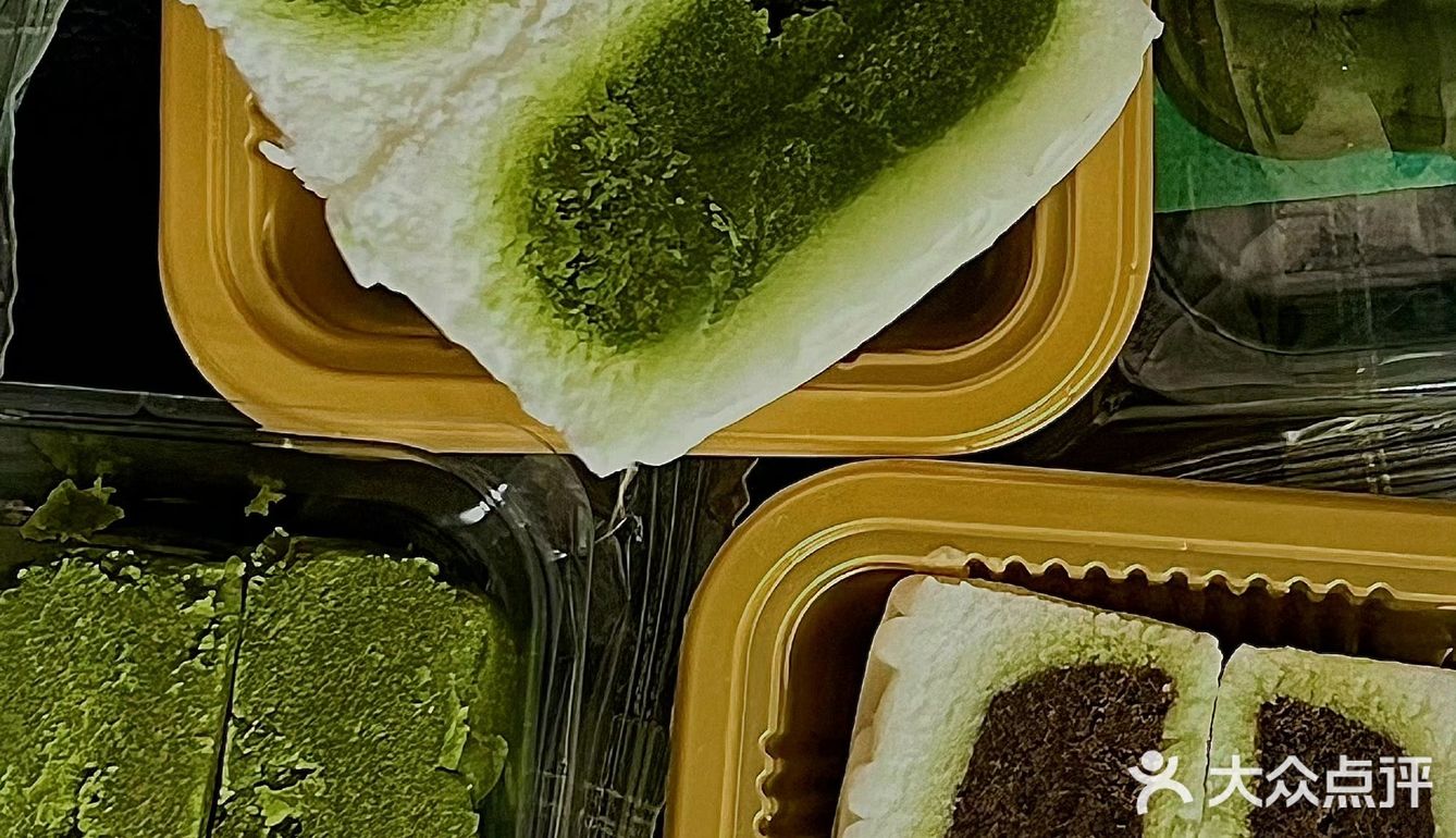 最不期待的反而是最好吃的 可爱的抹茶绿豆糕