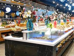 自助取餐区-圣罗巴海鲜烤肉自助(鲅鱼圈万达店)