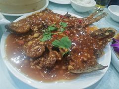 浇汁偏口鱼-杨记小骨头羊杂馆(南五马路店)