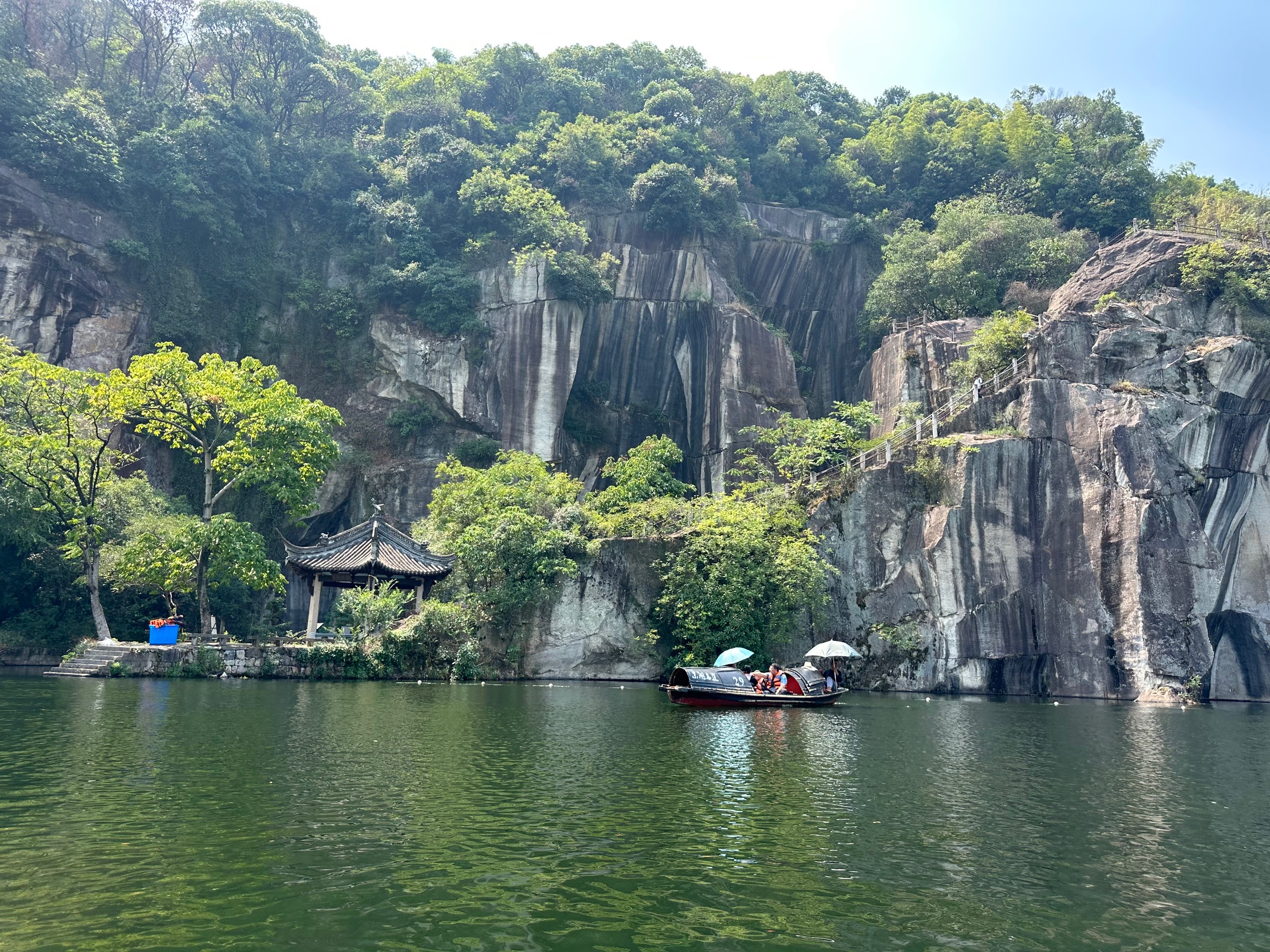 绍兴东湖照片图片