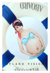 -海岸风光儿童摄影