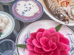 -七的湖·晚芳亭·阳澄湖农家菜·大闸蟹(莲花岛店)
