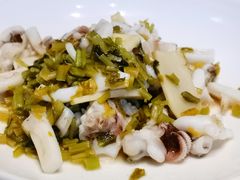 雪菜炒墨鱼-海味世家·家常菜馆(明州里店)