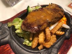 铁板牛扒套餐-石板街港澳冰室(天环店)