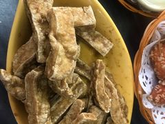 炸风味豆腐板-黄师奶甜品店