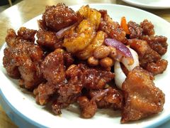 椒香虾仁爆鸡球-陈傻子餐厅(世纪都会店)
