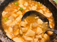 鸡汤石锅豆腐煲-绿茶餐厅(布吉万象汇店)