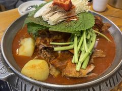 -喇喇排骨火锅·传统韩式脊骨汤(望京西园总店)