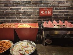 自助取餐区-矮板凳老火锅(宽窄巷子店)
