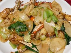 白蟹炒年糕-红灯笼龙凤饭店(宁波老字号店)