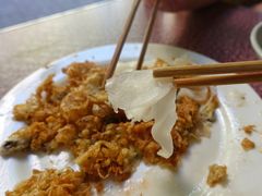 酸萝卜片-建国蚵煎蚵面