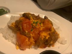 鲜茄牛肉滑蛋饭-新旺茶餐厅·早餐·夜宵(仙霞店)