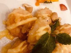 青柠芥末虾球-曼玉餐厅(中原万达店)
