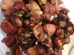 干煸鸡块-满口香饭店