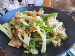干锅花菜-蒸八鲜农家土菜(祝桥店)