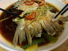 清蒸狗鱼-煲来饱去冷水鱼