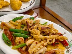 爆炒鱿鱼-盈田盈粥庄(博山东路店)