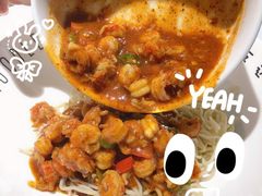 肉多多小龙虾尾拌面-友达面馆(广州总店)
