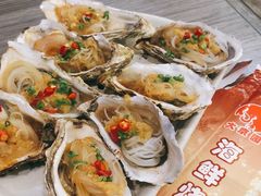 蒜泥烤牡蛎-大京园海鲜烧烤(东城路店)