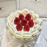 🍓草莓蛋糕真的太适合闺蜜聚会啦！