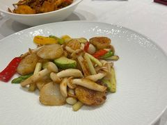 樱花虾酱爆带子-唐宫海鲜舫