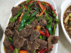 指天椒炒牛肉-好好滋味茶餐厅