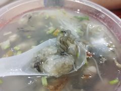 蚵仔线面-建国蚵煎蚵面