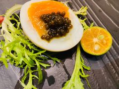 鱼子酱配崇明溏心蛋-道道鲜·崇明私房菜(五角场店)