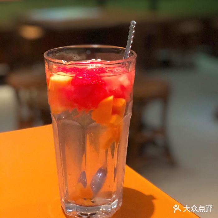 楠楿甜品店杂果冰图片 - 第5张