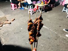 -劳动公园新疆人烤腰子