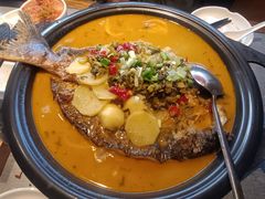 酸菜味烤鱼-探鱼·鲜青椒爽麻烤鱼(天河优托邦店)